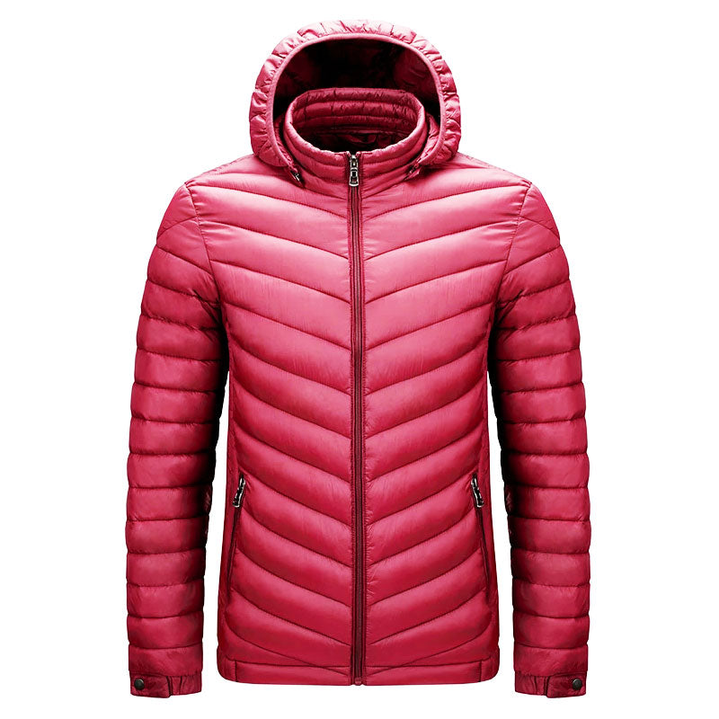 Chaqueta Parka Roja