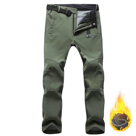 Pantalones Termicos - pantalones invierno de mujer Verde