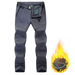 Pantalones Termicos - pantalones invierno de mujer Gris