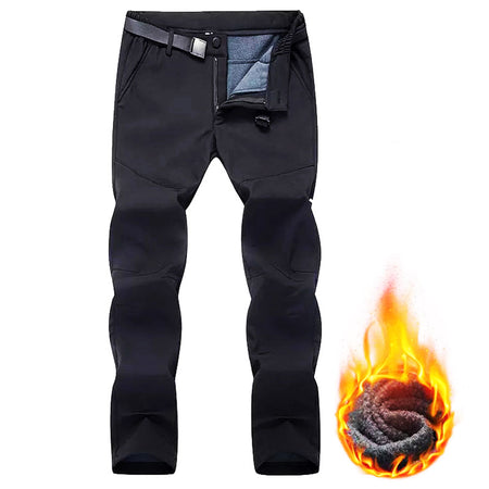 Pantalones Termicos - Pantalones Invierno de Mujer Negro